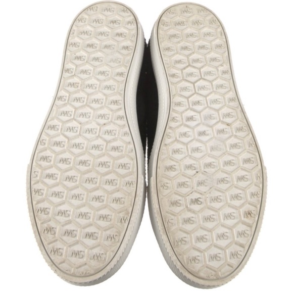 Stuart Weitzman | Shearling Colorblock Pattern Sneaker - Picture 5 of 7